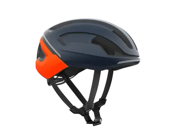 POC Omne Beacon MIPS road helmet Apatite Navy Matt/Fluorescent Orange Matt