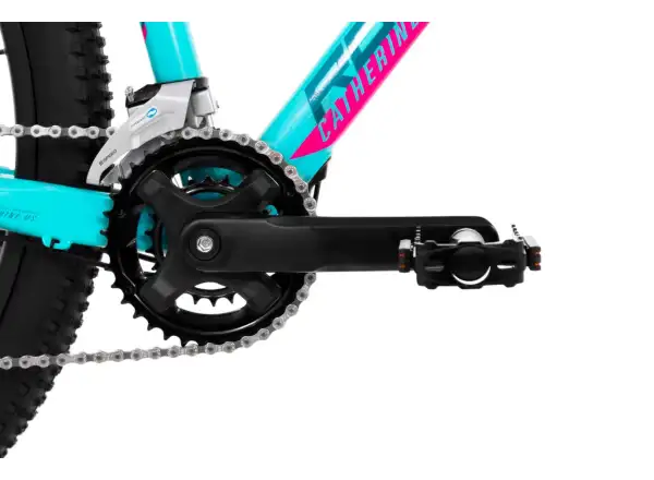 Rock Machine Catherine 10-29 neon cyan/petrol/pink mountain bike