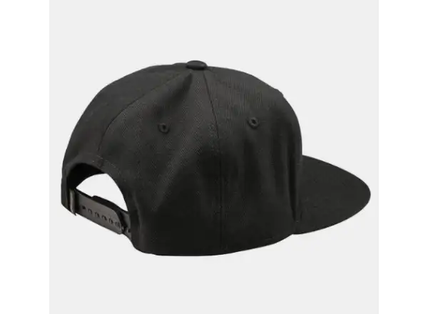 Troy Lee Designs Flat Bill Snapback Scholar cap Black