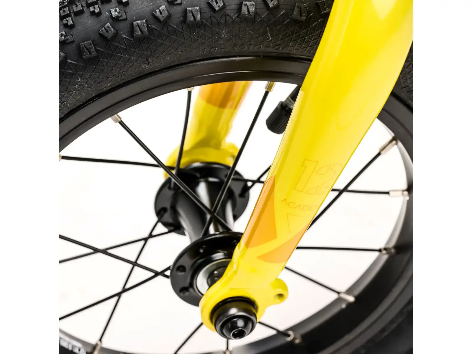 Academy Grade 1 kids balance bike 12" yellow