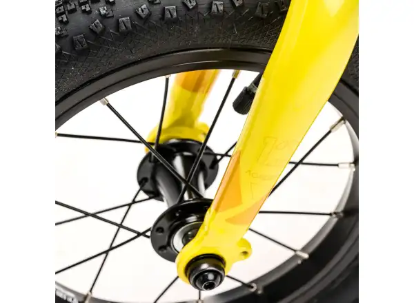 Academy Grade 1 kids balance bike 12" yellow