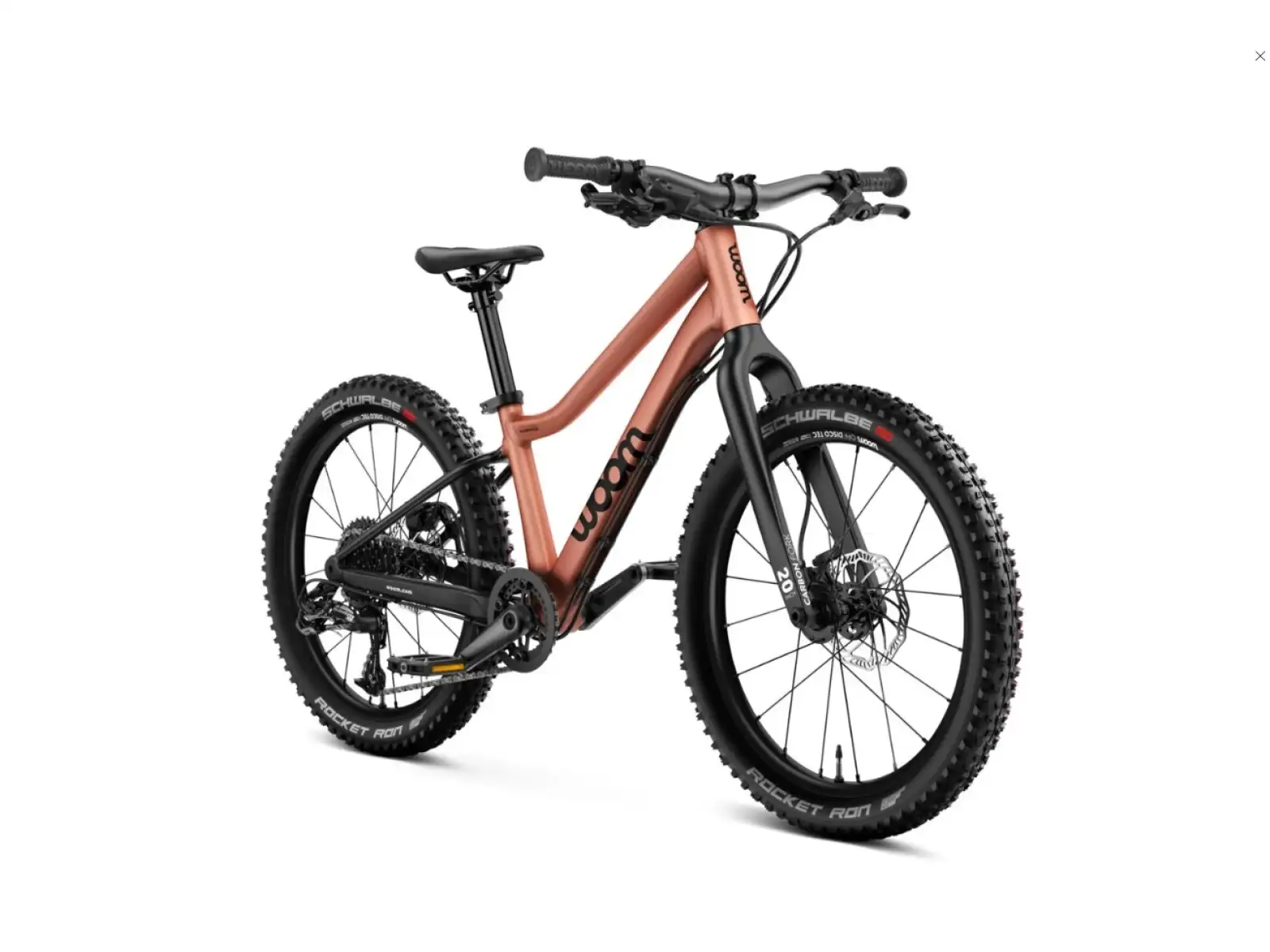 Woom 4 OFF children's bike 20" Copper