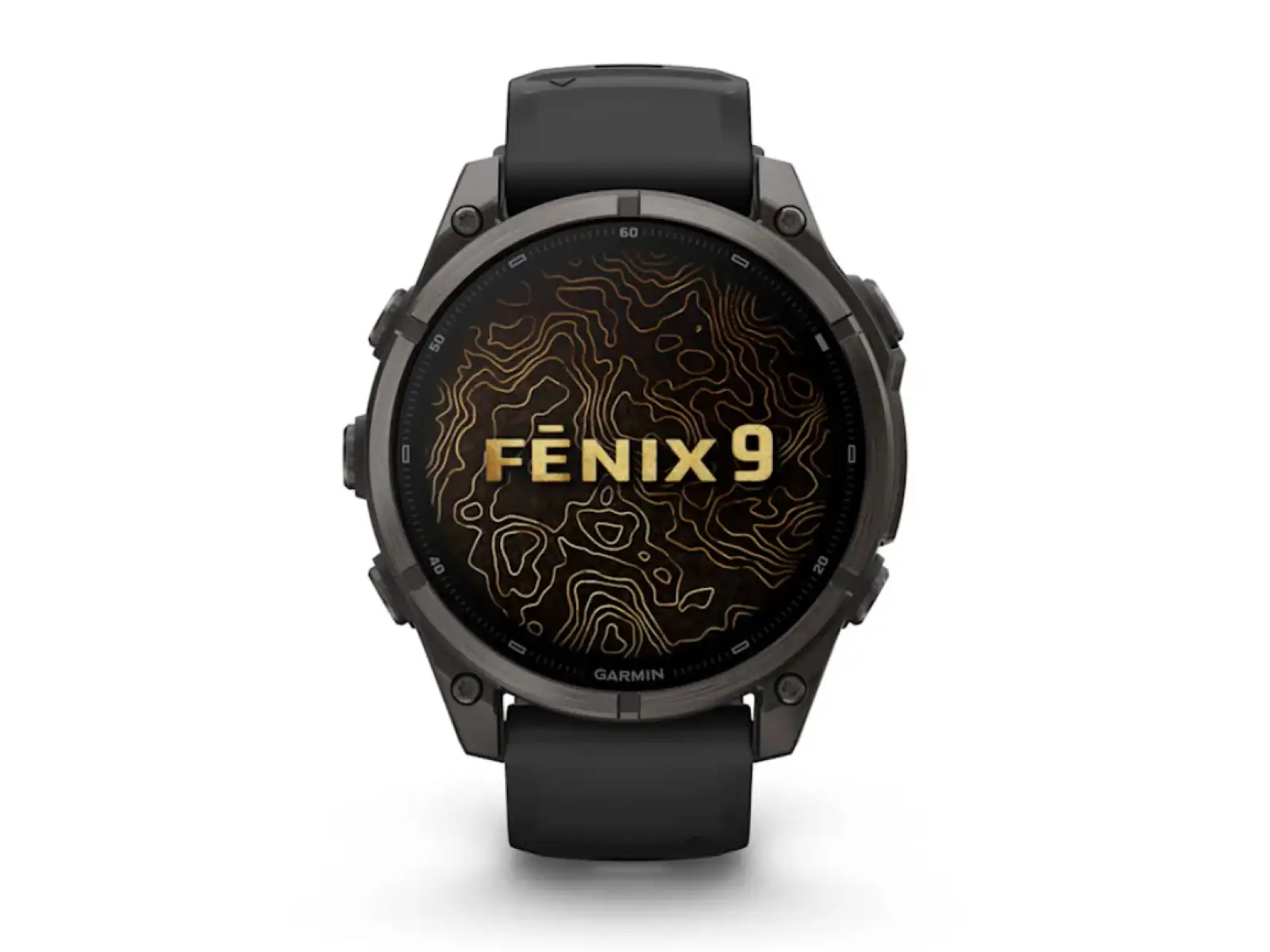 Garmin Fénix 9 – 47 mm smartwatch Carbon gray DLC Titanium/Black