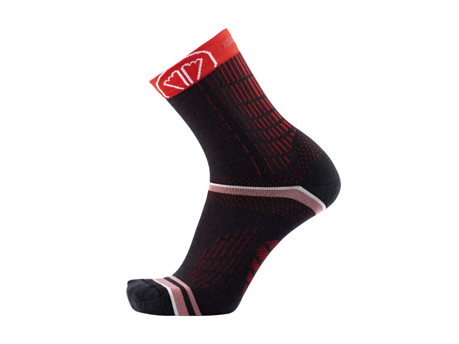 Sidas Winter Run winter running socks black-red