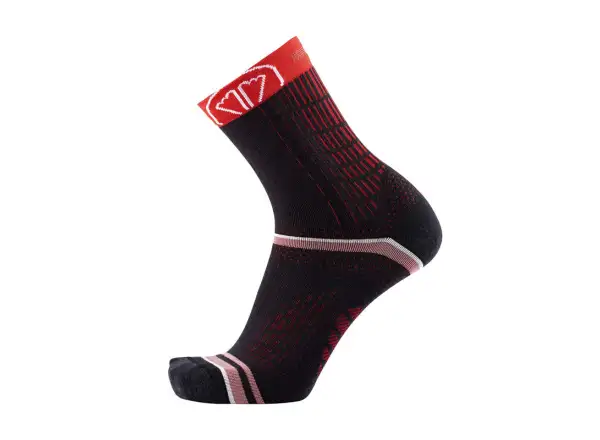 Sidas Winter Run winter running socks black-red