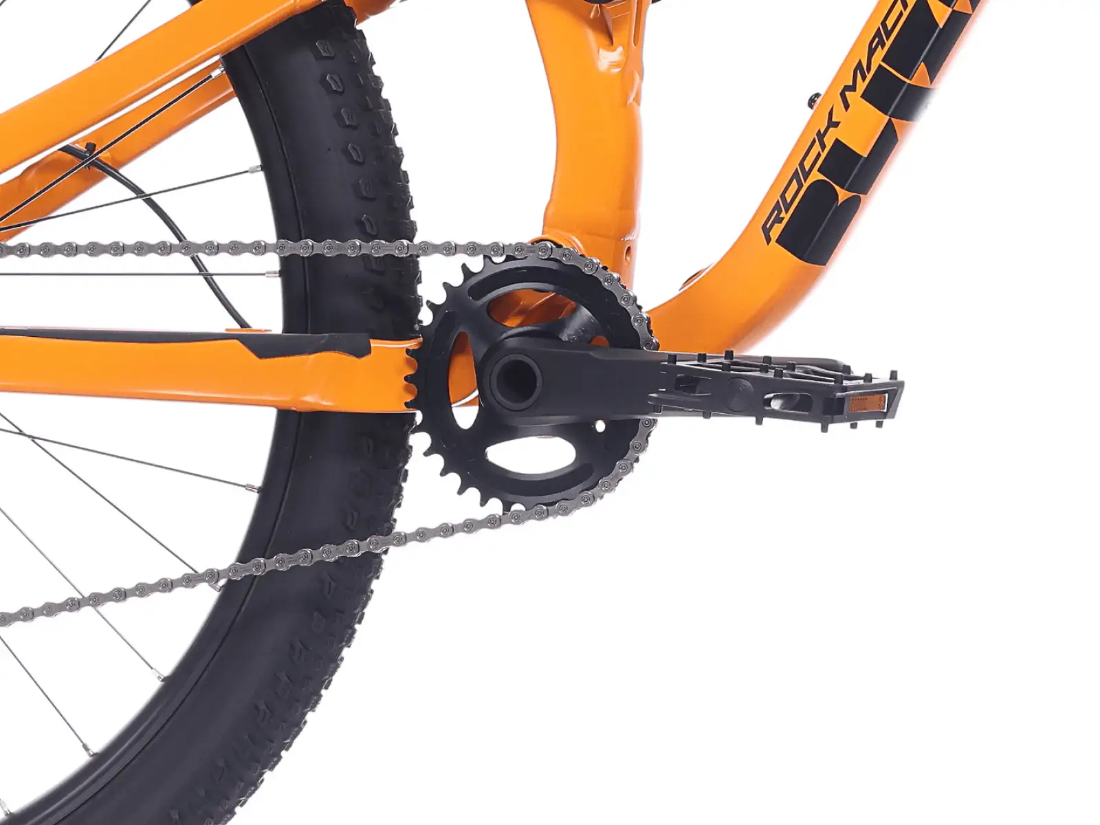 Rock Machine Blizz FS 30-27 mountain bike Matte Lava Orange