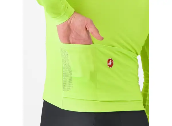 Castelli Puro 4 Jersey men's jersey Electric Lime