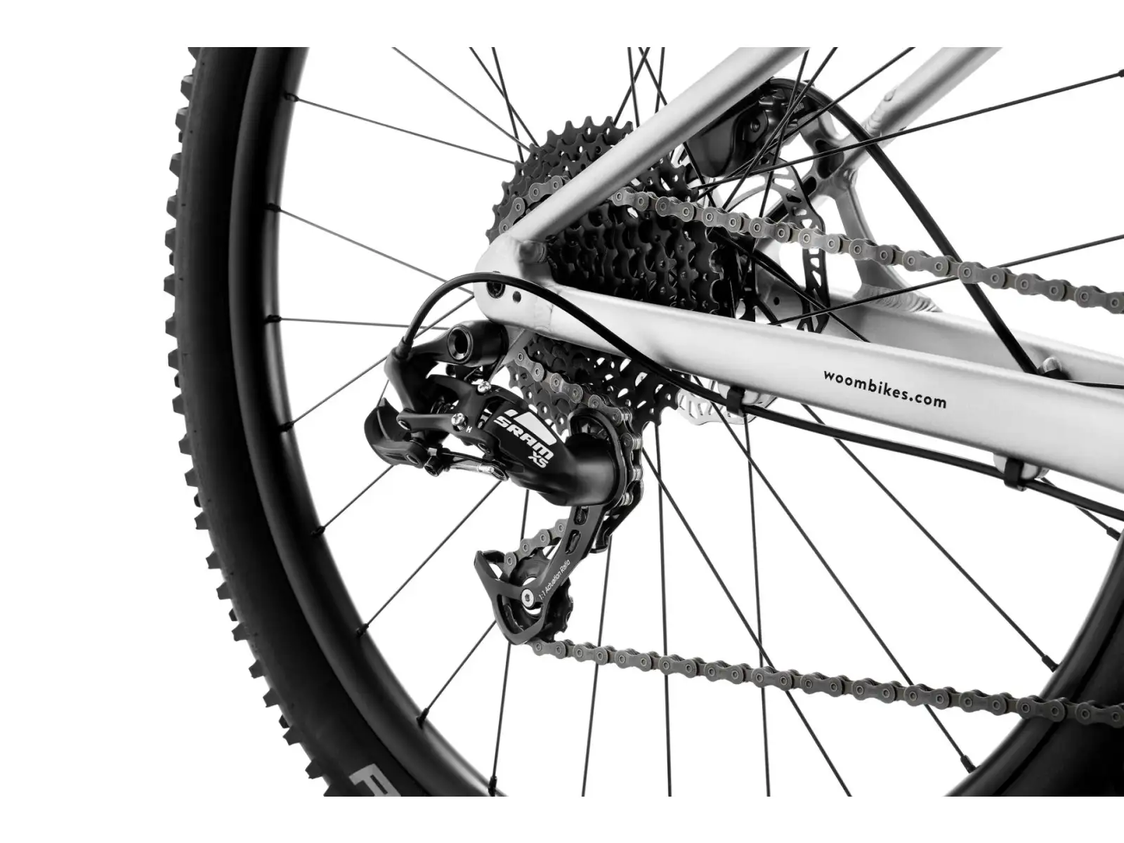 Woom 5 OFF Black 24 children's bike