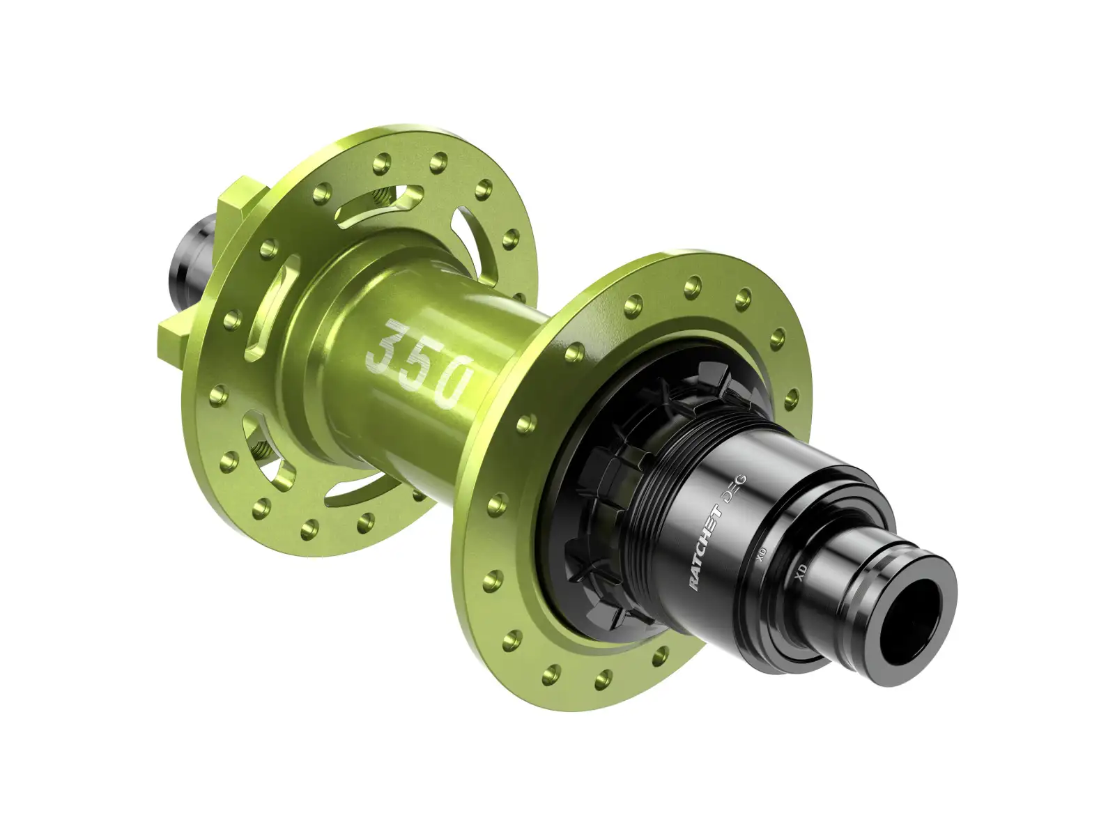 DT Swiss 350 DBIS Boost LTD hub set 32 holes Green