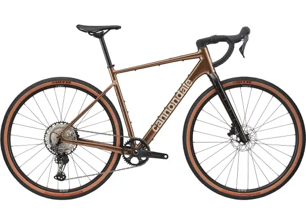 Cannondale Topstone CAAD 1 GRX 1X gravel bike Platinum Bronze