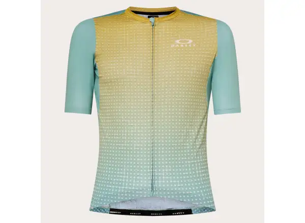 Oakley Endurance Dazzle Camo men's jersey short sleeve AOP Monogram Pacific Sulf