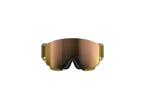 POC Nexal WF ski goggles Olivine Green/Partly Sunny Rose Gold