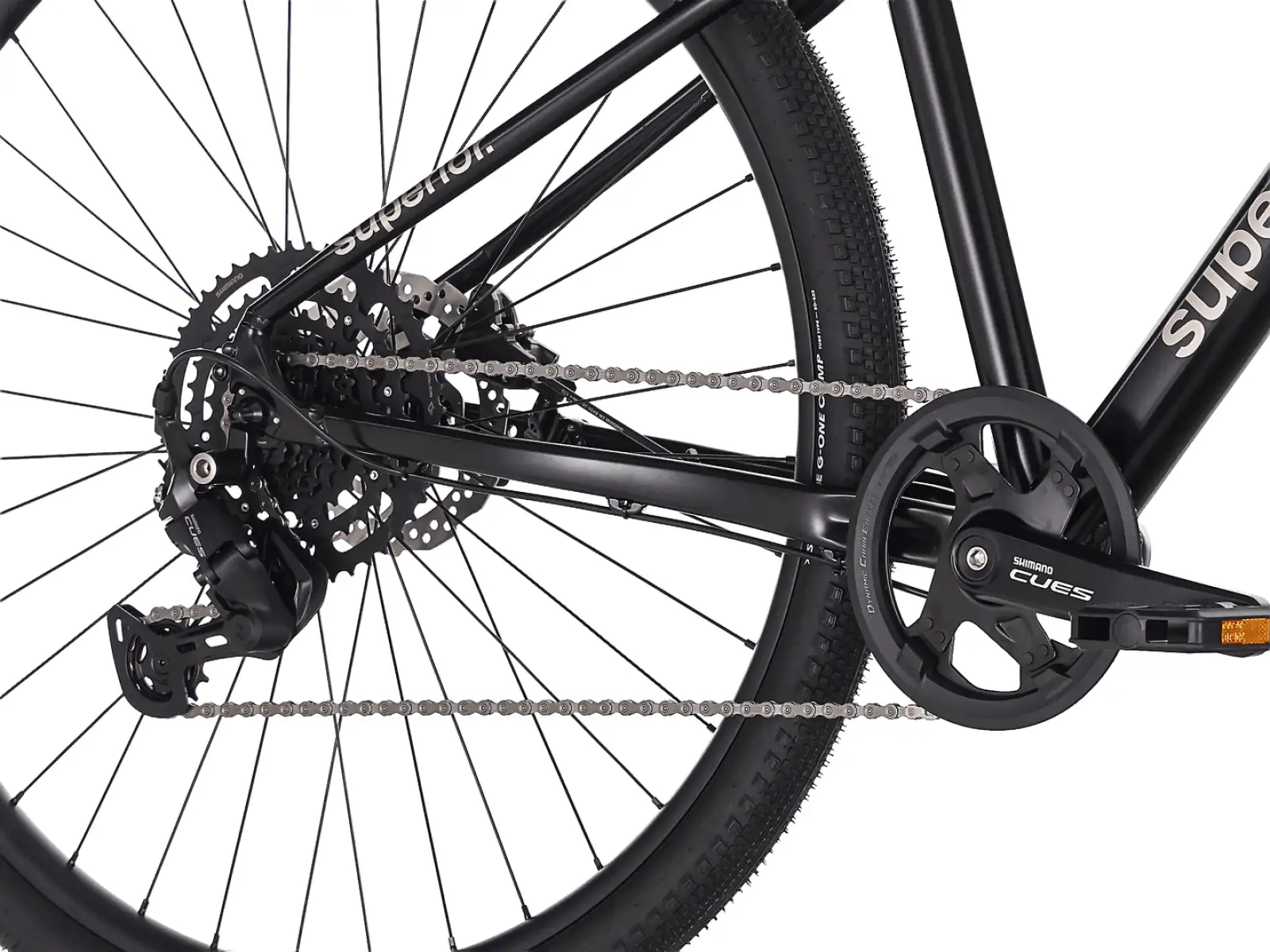 Superior Blox 6.4 city bike Matte Black