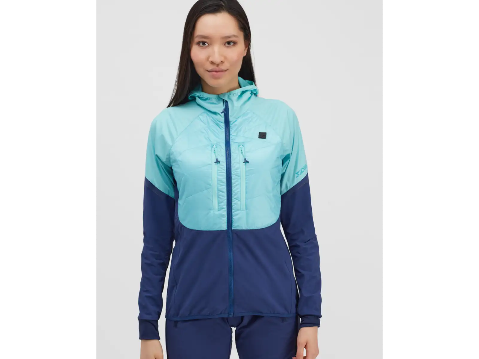 Silvini Asprino women's jacket Navy/Turquoise