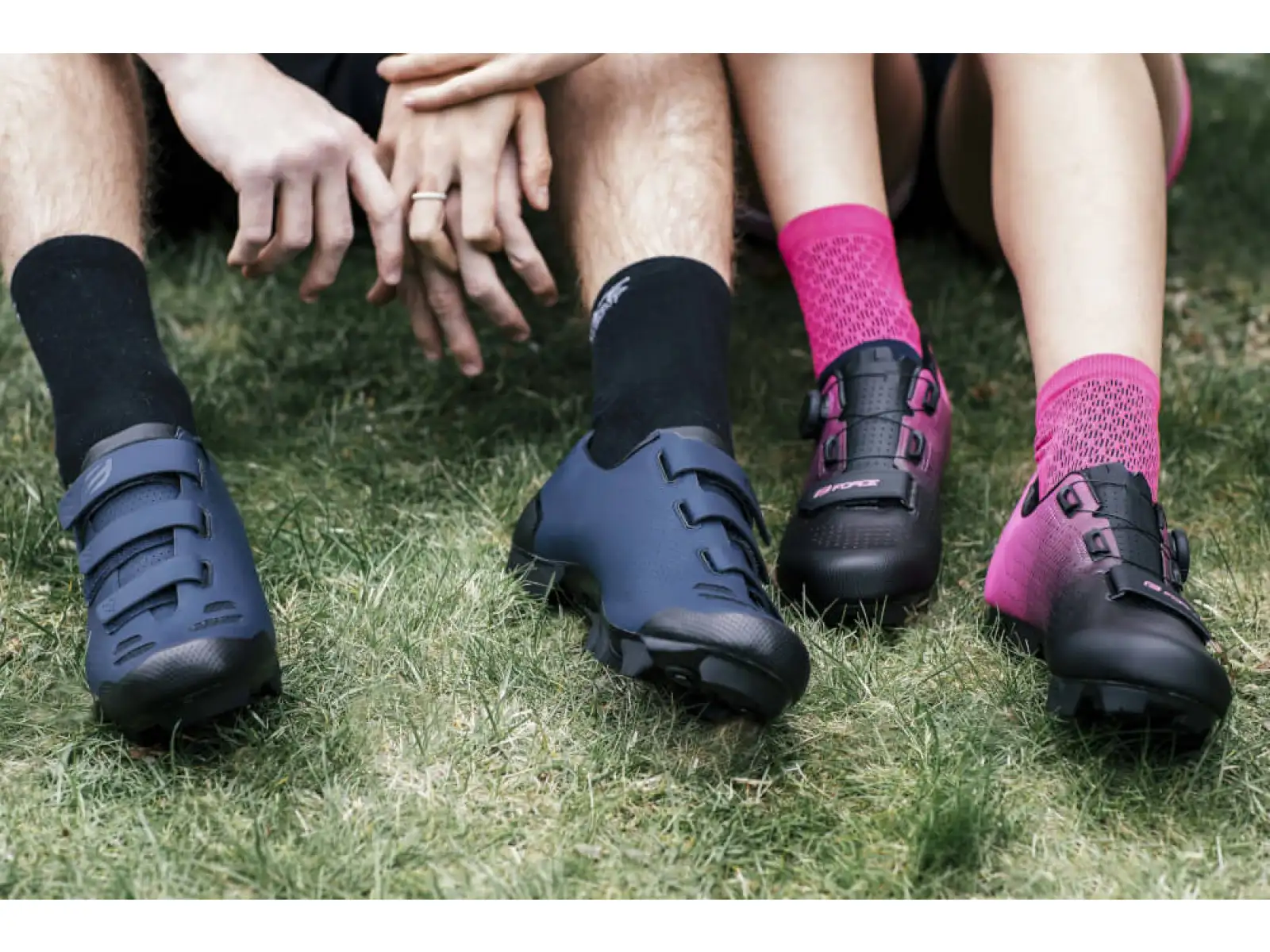 Force Victory Lady MTB women's cycling shoes black/pink