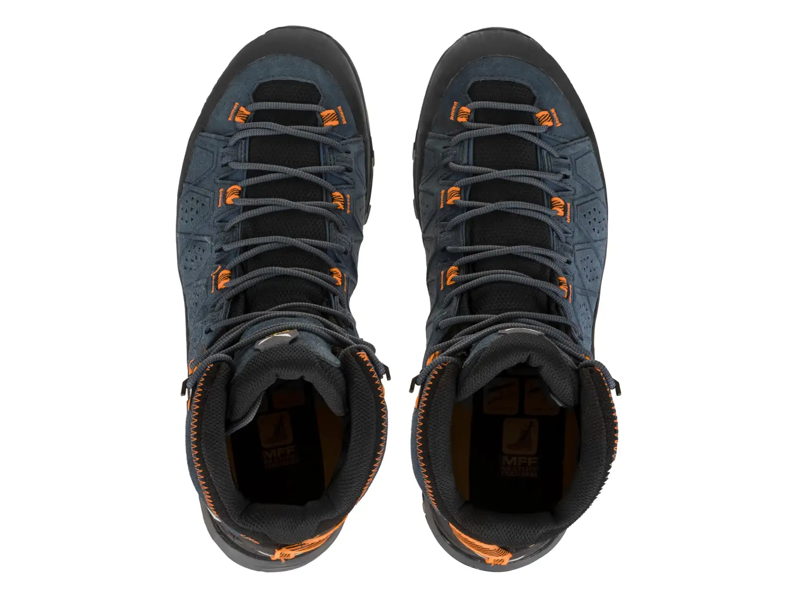 Salewa Alp Trainer 2 Mid Gore-Tex men's boots Dark Denim/Fluo Orange