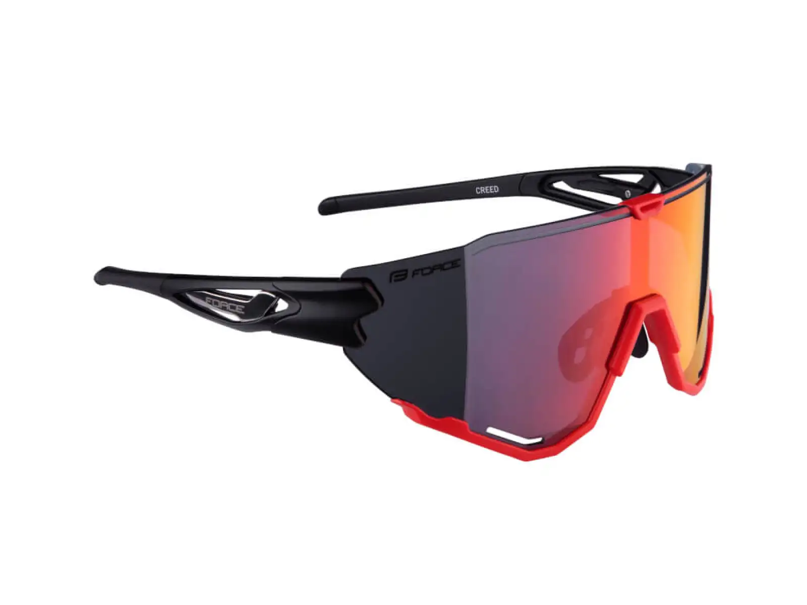 Force Creed glasses black/red/red revo lenses