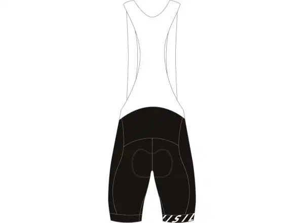Silvini Gavia men's bib shorts black/white