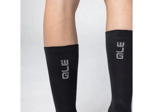 ALÉ Thermo 2.0 winter cycling socks Black