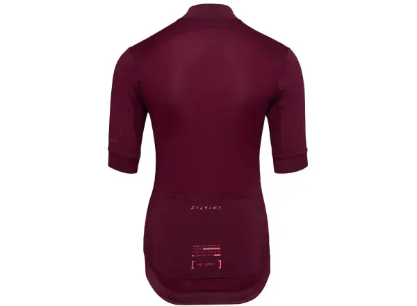 Silvini Trafoia women's jersey short sleeve Merlot