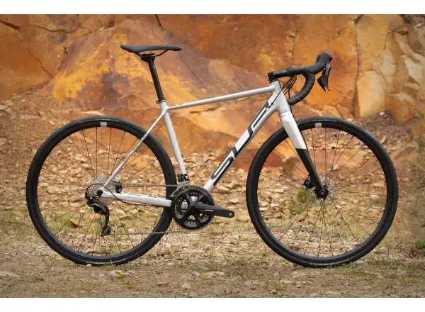 Superior X-Road Issue Gloss Chrome Black road bike