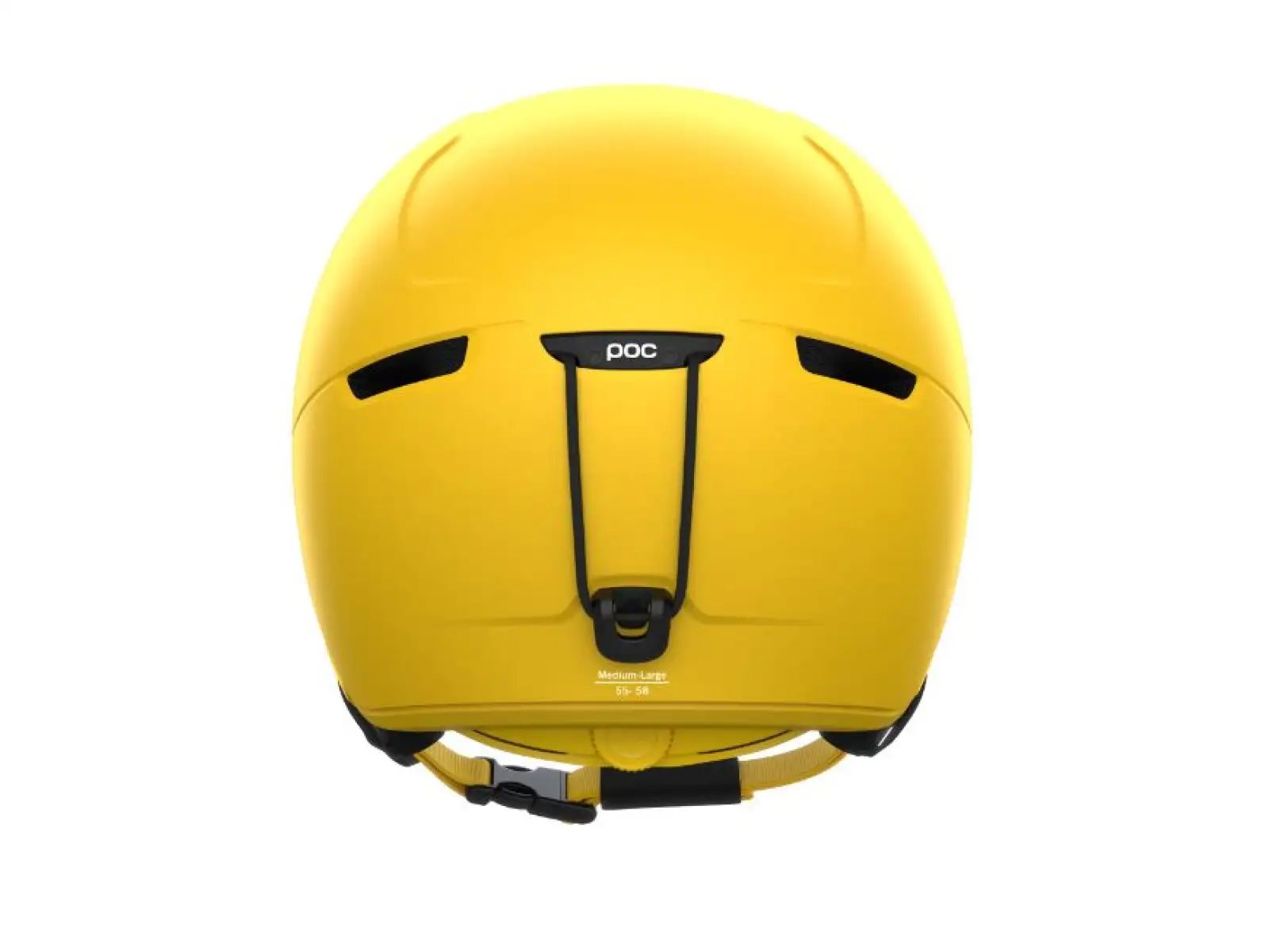 POC Obex Pure ski helmet Sulphite Yellow Matt