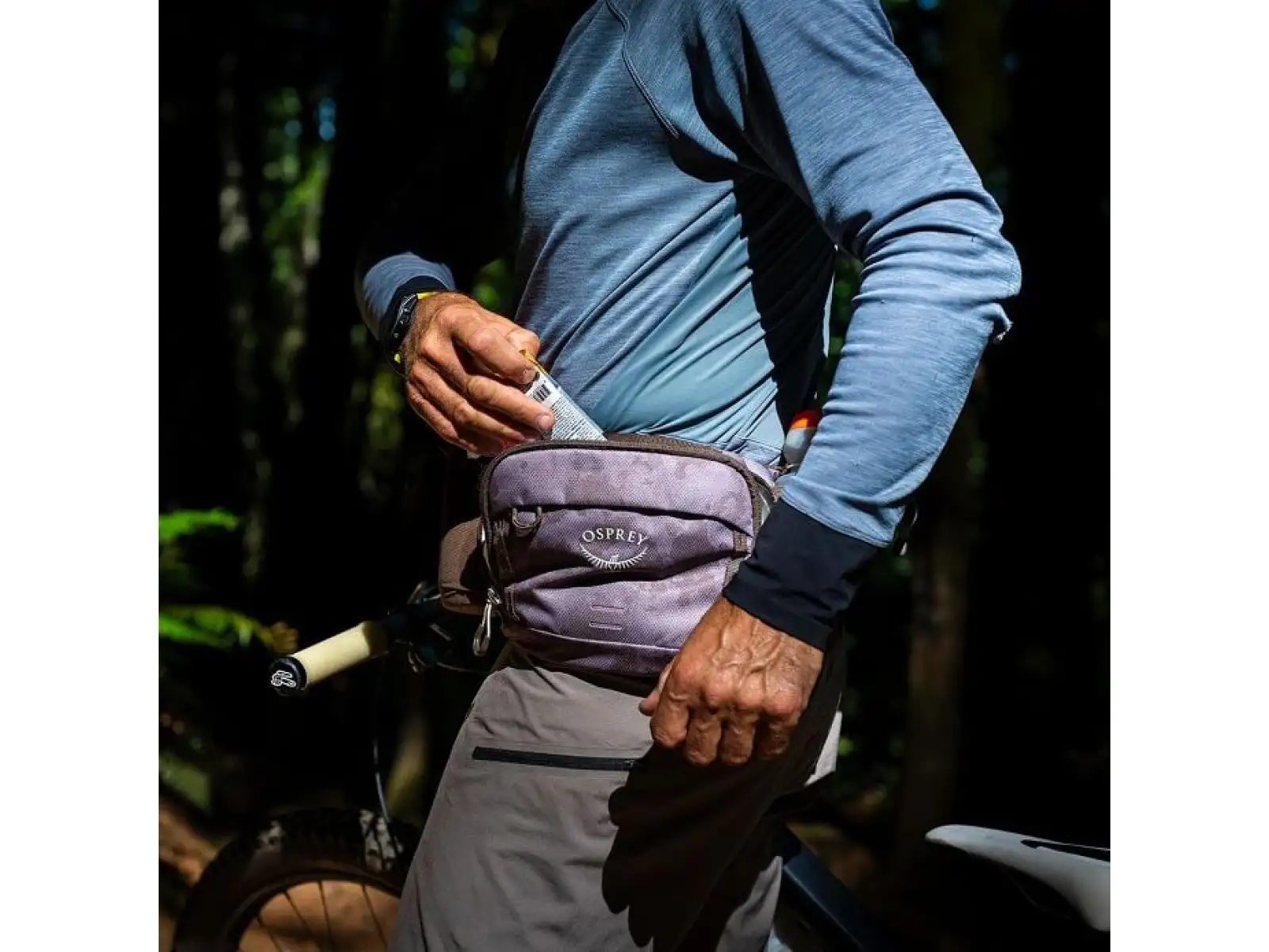 Osprey Seral 7 waist pack Raven Black