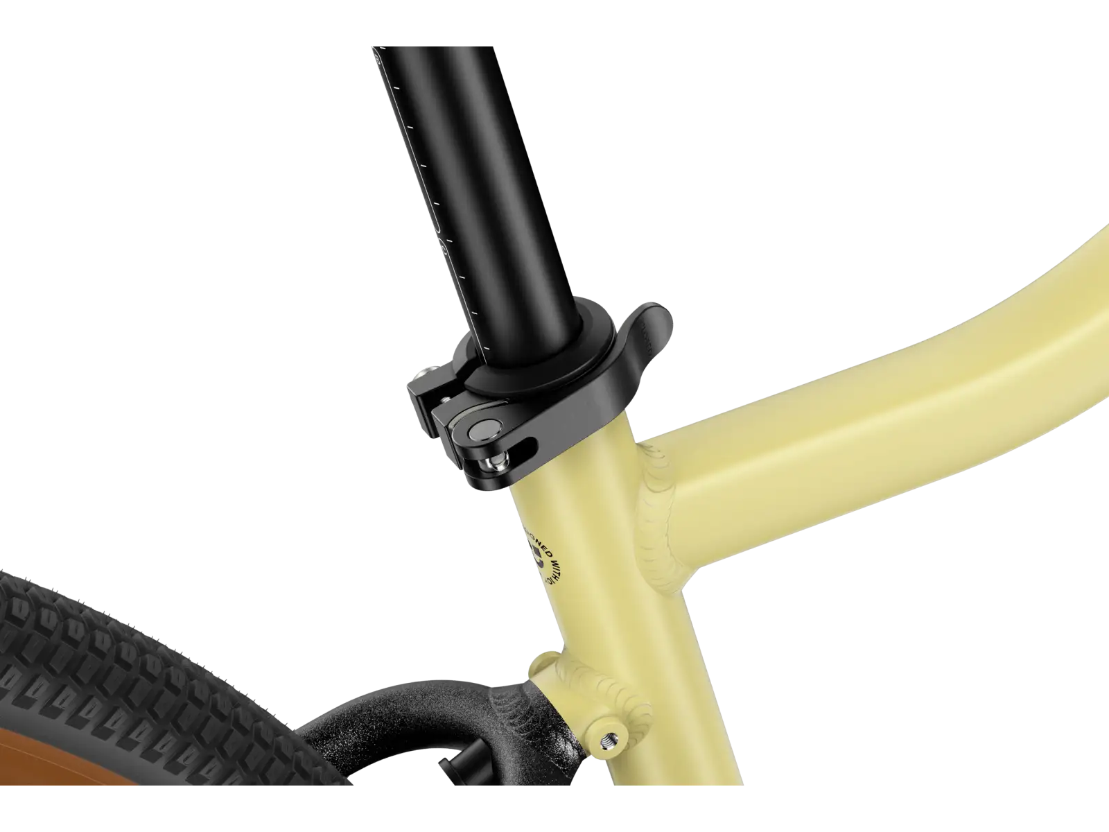 Woom 4 EXPLORE children's bike mellow yellow