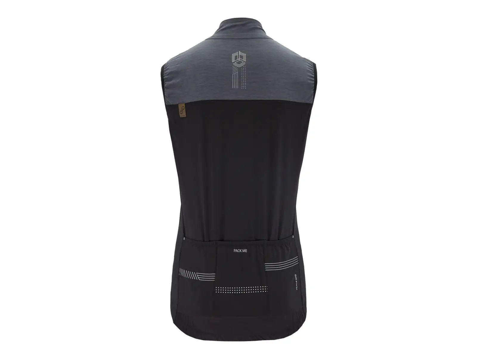 Silvini Caira women's gravel vest Charcoal/Tiger