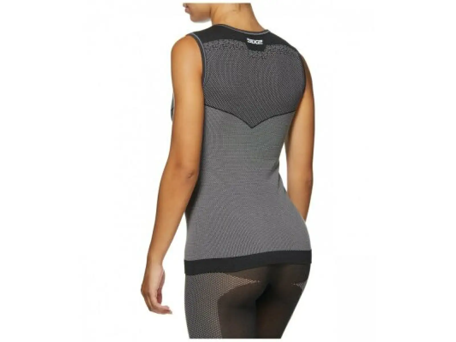SIXS SML BT functional ultra-lightweight sleeveless shirt carbon black