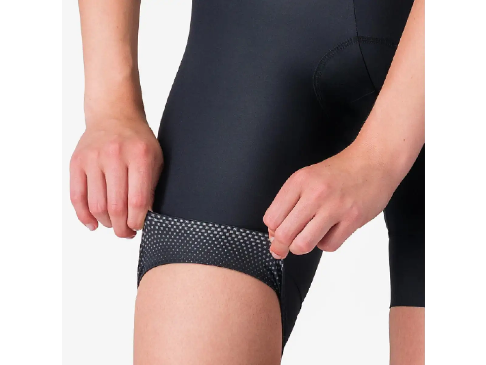 Castelli Prima 2 DT women's bib shorts Black/Black
