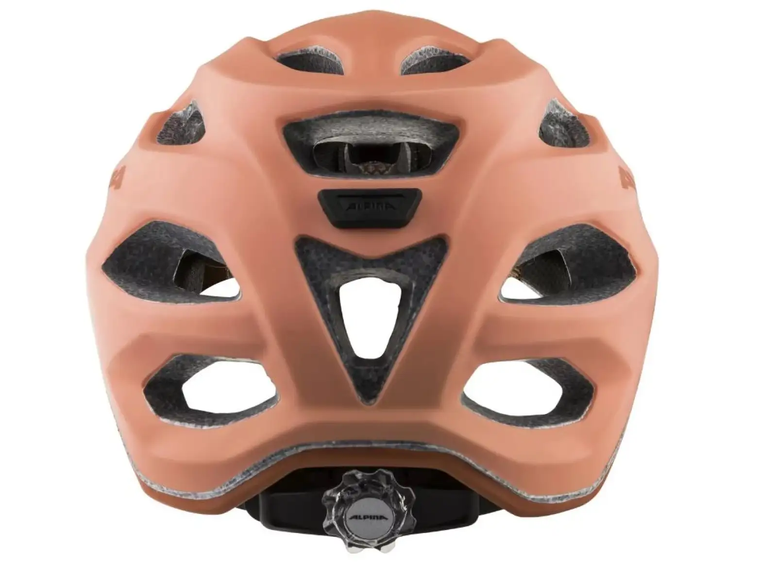 Alpina Carapax JR. kids helmet Peach Matt