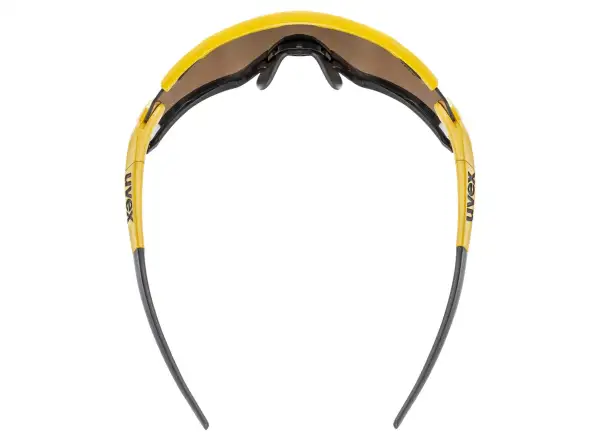 Uvex Sportstyle 228 cycling glasses Sunbee Black Mat/Mirror Yellow