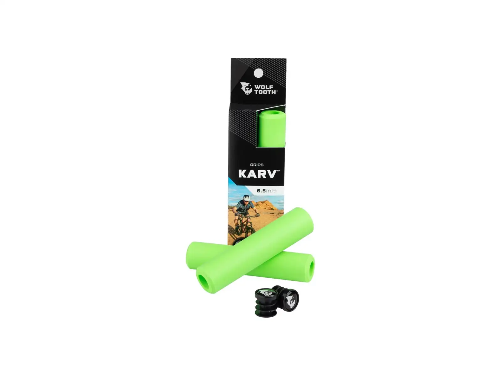 Wolf Tooth Karv grips green