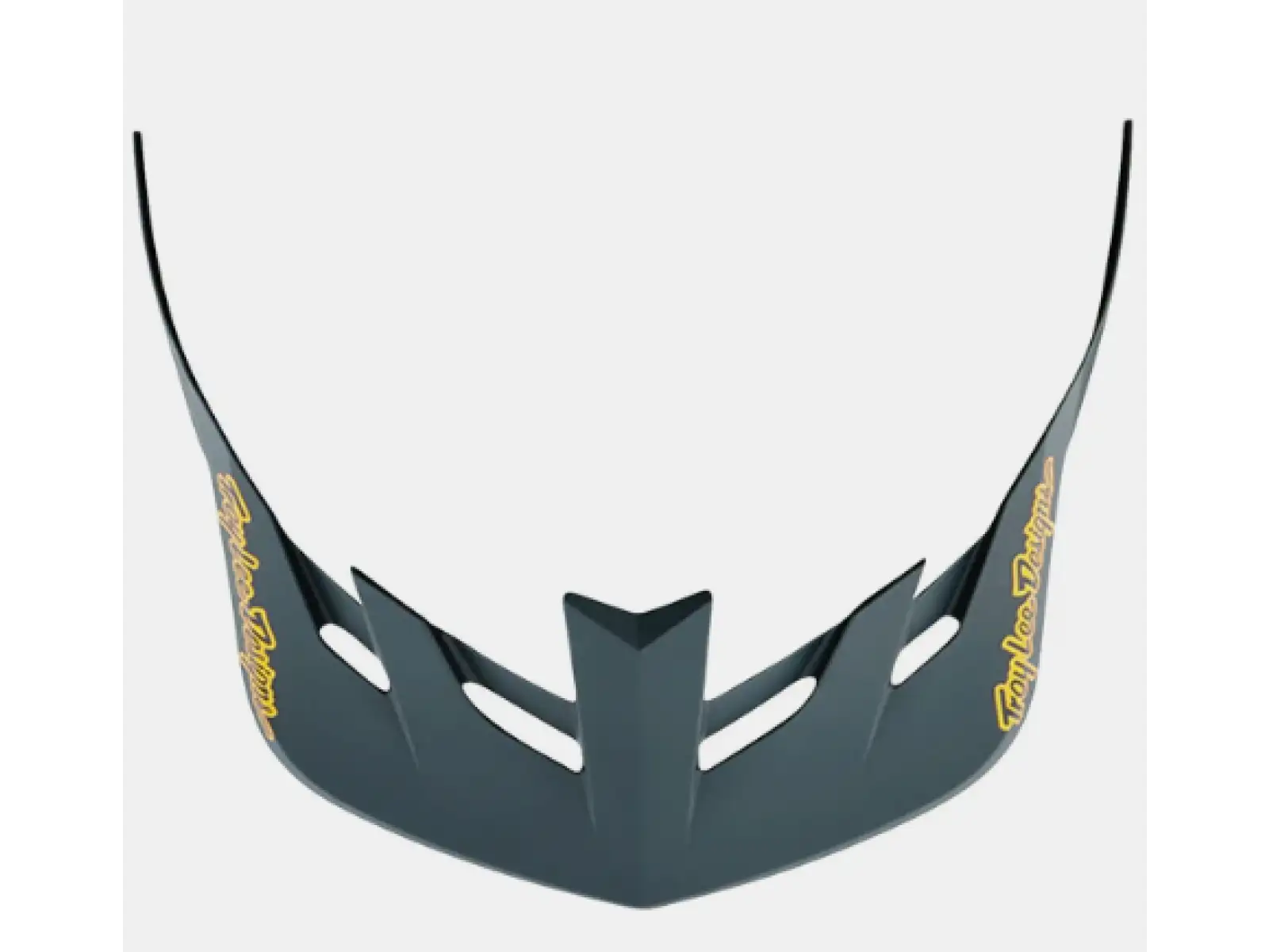 Troy Lee Designs Flowline Point Youth Helmet Gray/Gold