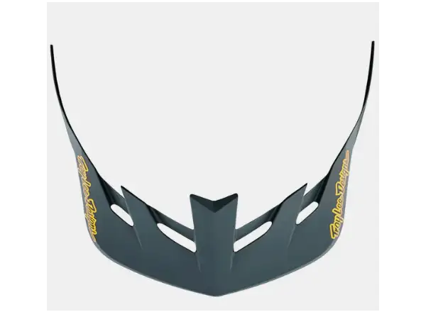 Troy Lee Designs Flowline Point Youth Helmet Gray/Gold