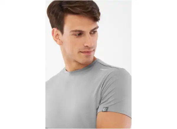 Viking Lenta Bamboo men's short sleeve T-shirt Grey