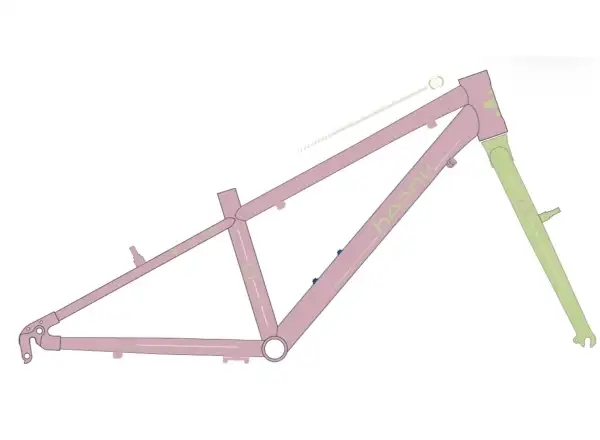 Beany Zero 24 kids bike Pink
