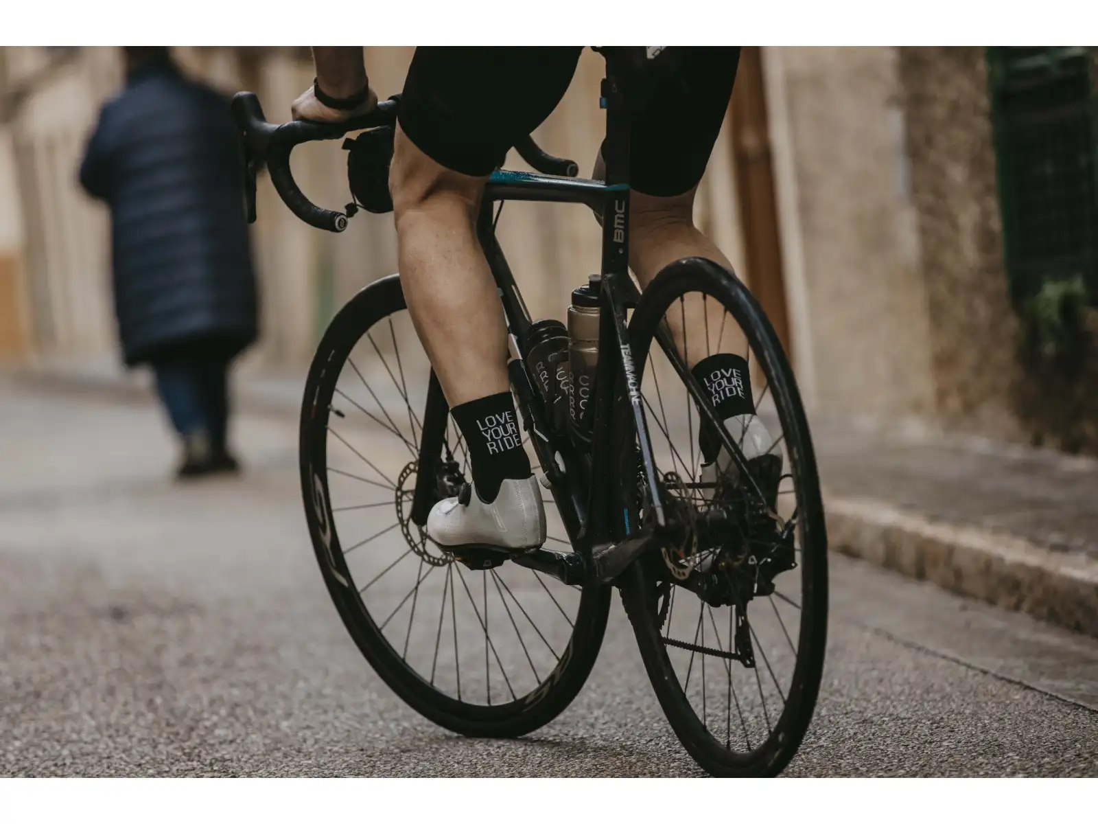 Force Love Your Ride socks black