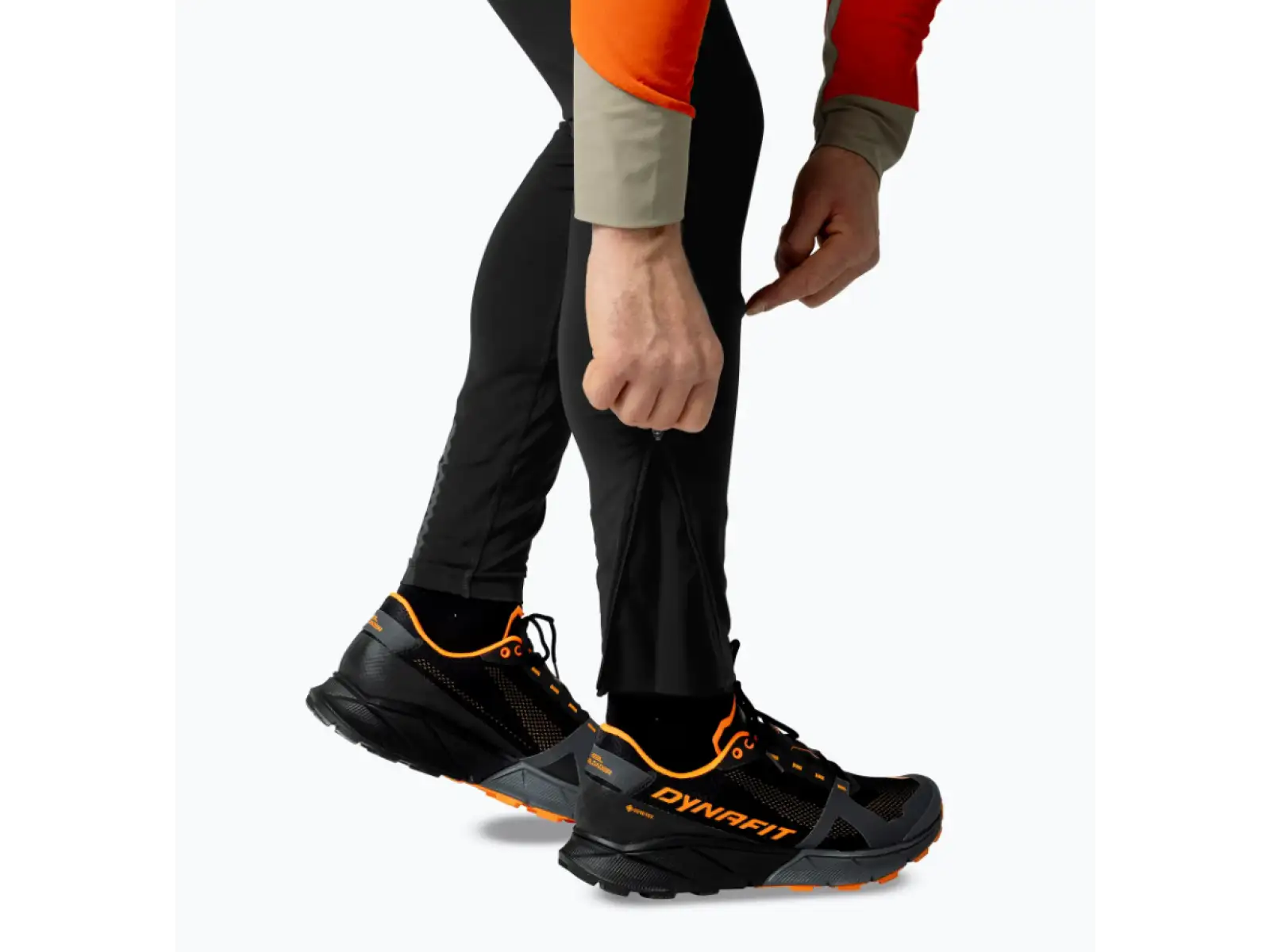 Dynafit Alpine Softshell Hybrid men's running pants Black Out
