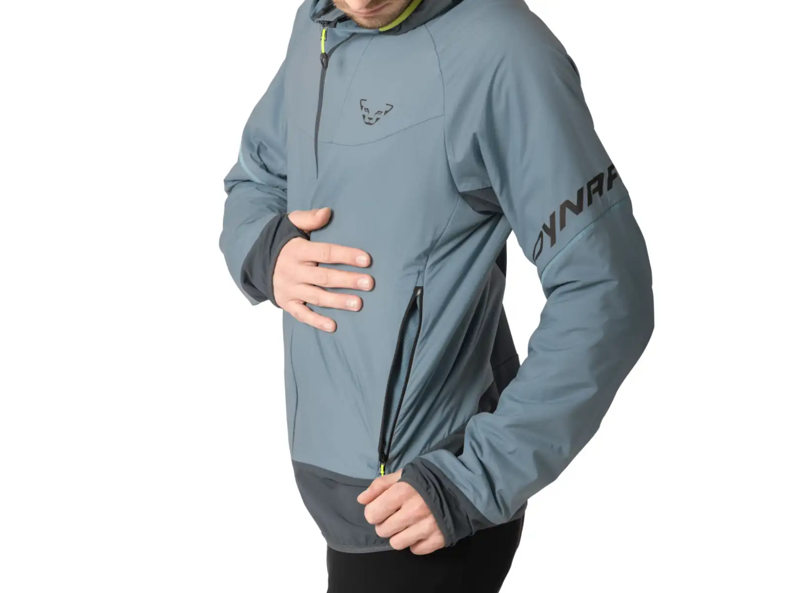 Dynafit Mezzalama Polartec Alpha men's jacket Smoke Blue