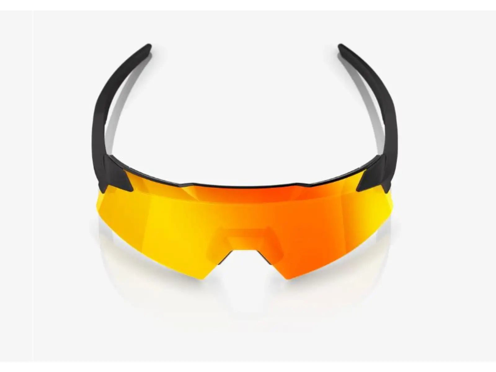 100% Aerocraft glasses Soft Tact Black/HiPER Red Multilayer Mirror