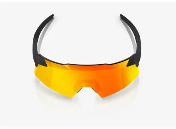 100% Aerocraft glasses Soft Tact Black/HiPER Red Multilayer Mirror