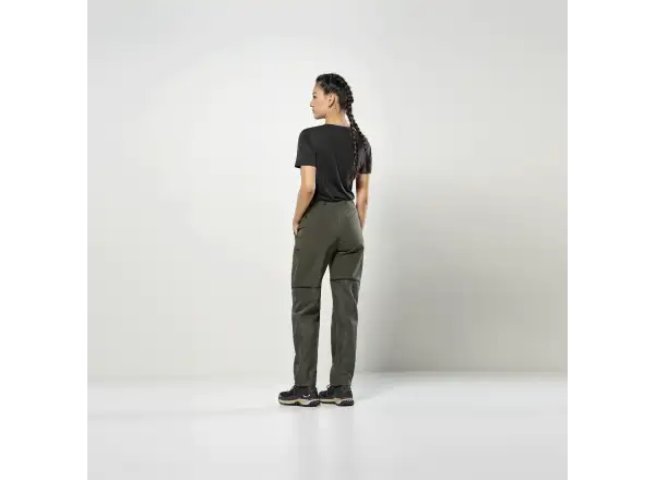 Salewa Puez Hemp/DST 2/1 women's trousers Dark Olive