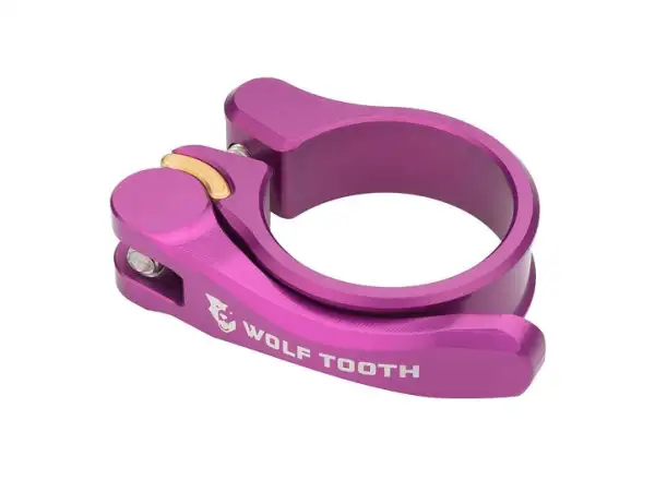 Wolf Tooth seat clamp 34.9mm purple Quick Release