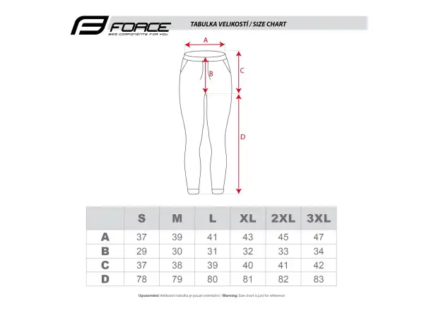 Force Comfy men's sweatpants black