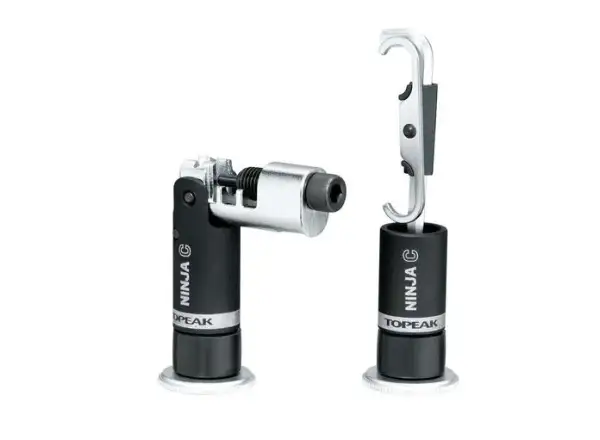 Topeak Ninja C chain tool into handlebars