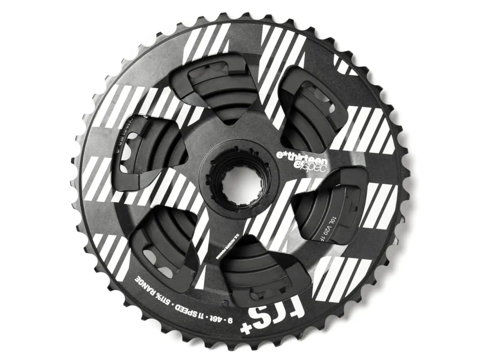 E-13 TRS Plus 11sp. cassette 9-46t. black