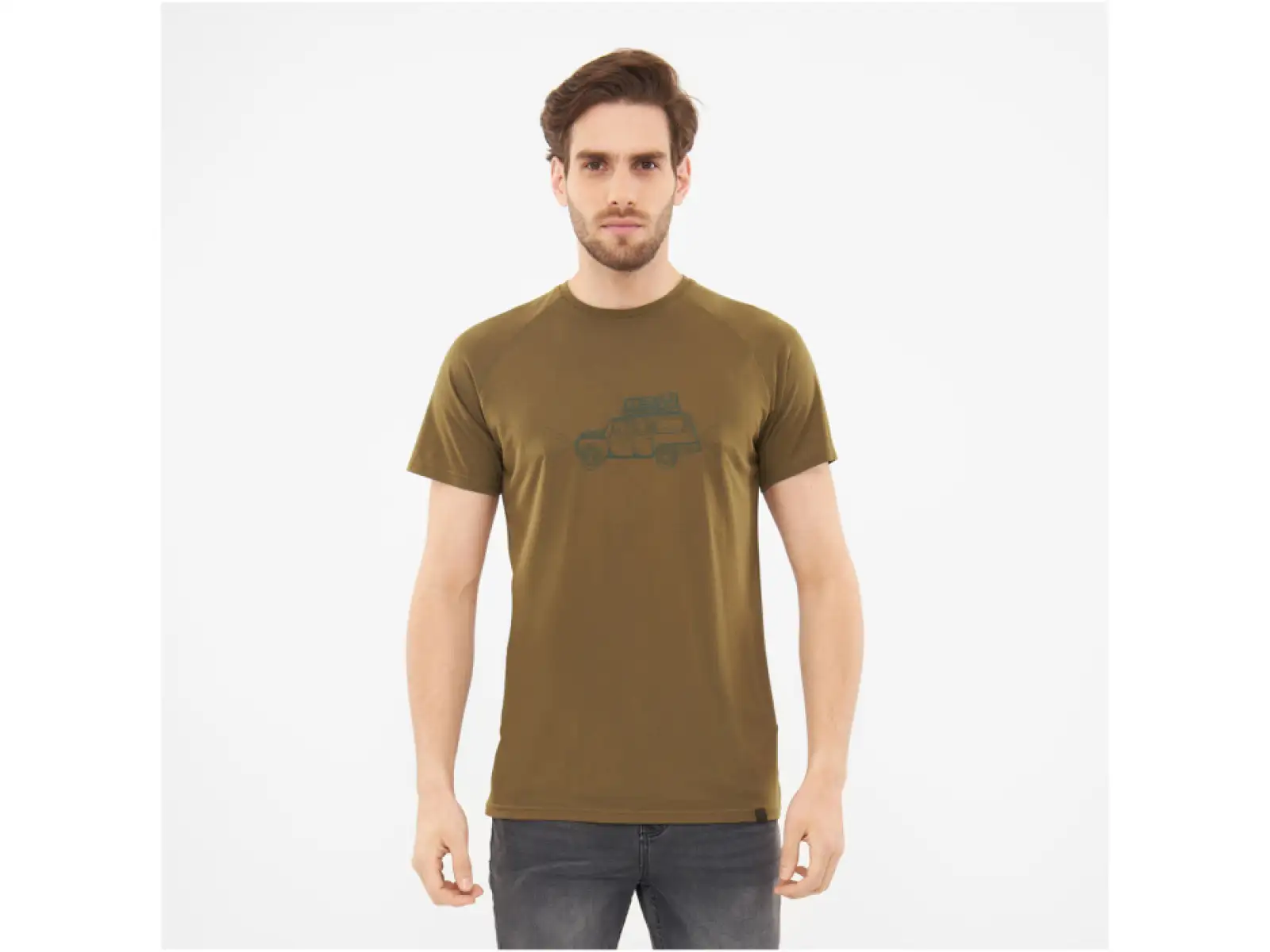 Viking Likelo men's T-shirt short sleeve Olive