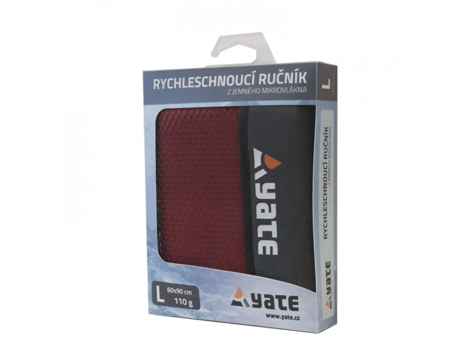 Yate quick-drying towel XL rubínová